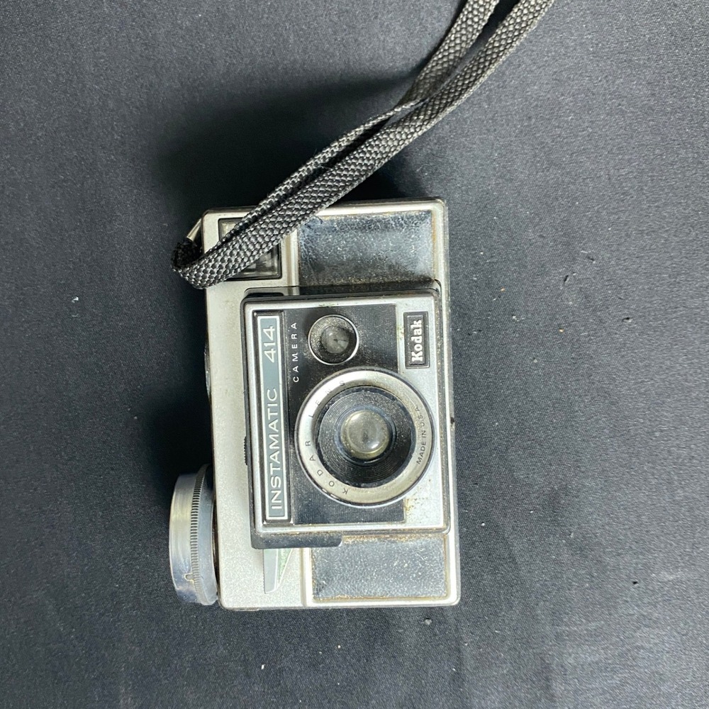Vintage Kodak Instamatic 414 Camera with Strap Retro Film Camera